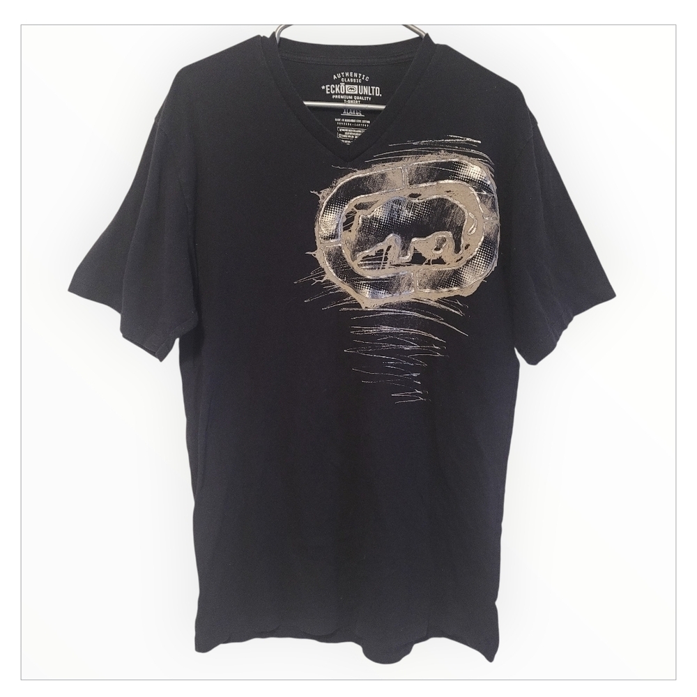 Ecko Unlimited Vintage Black T-Shirt XL